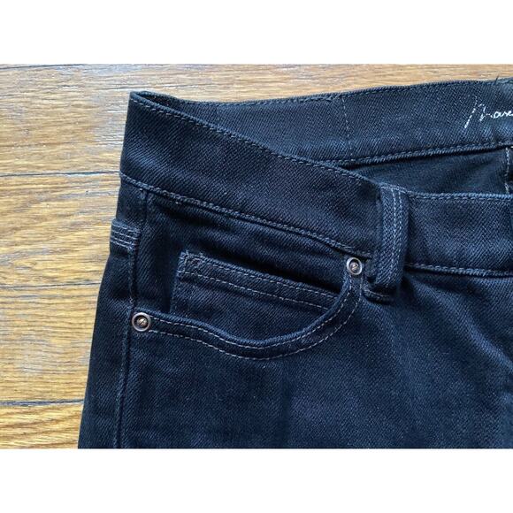 MAX AZRIA ‘The Artist’ Black Tapered Low-Rise Jeans sz 26 - Picture 9 of 16